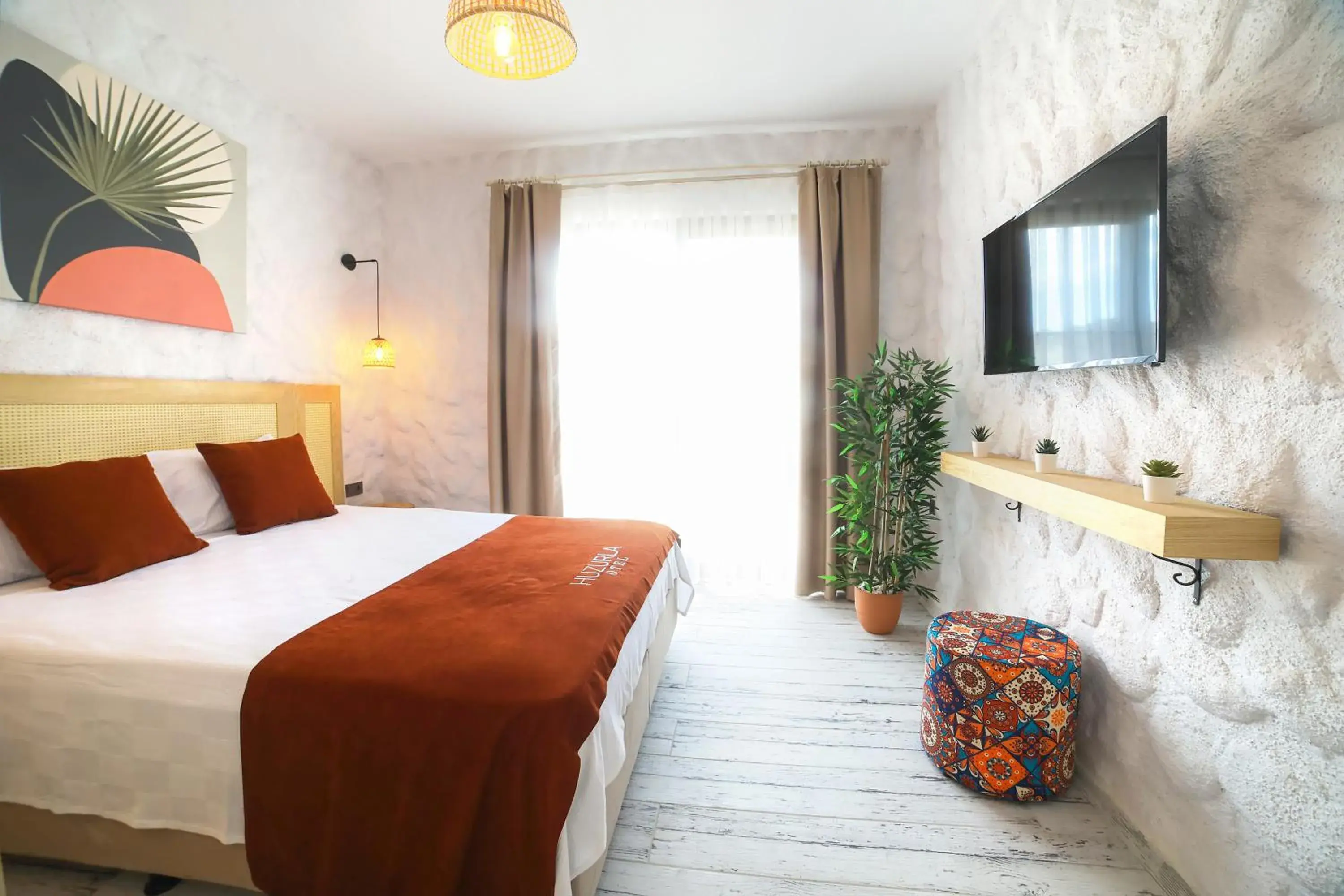 Bed in Huzurla otel